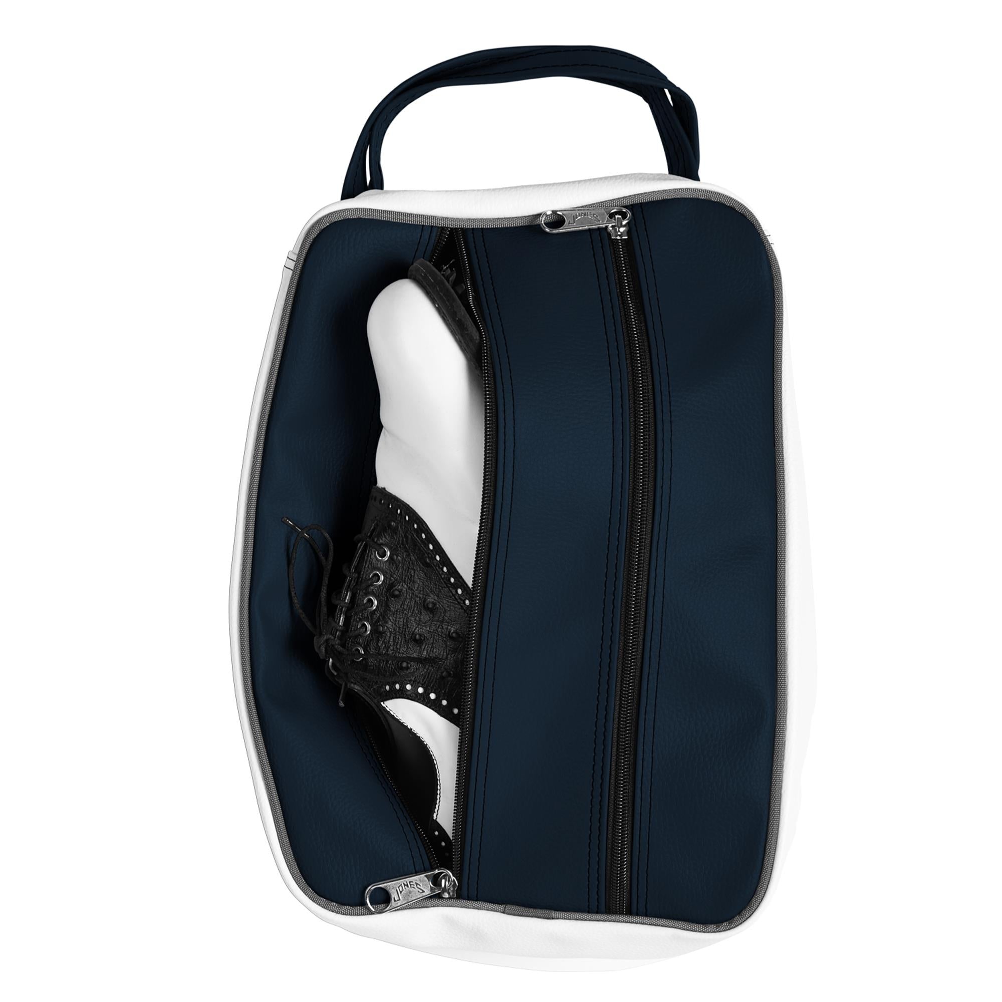 Jones Classic Shoe Bag Navy/White